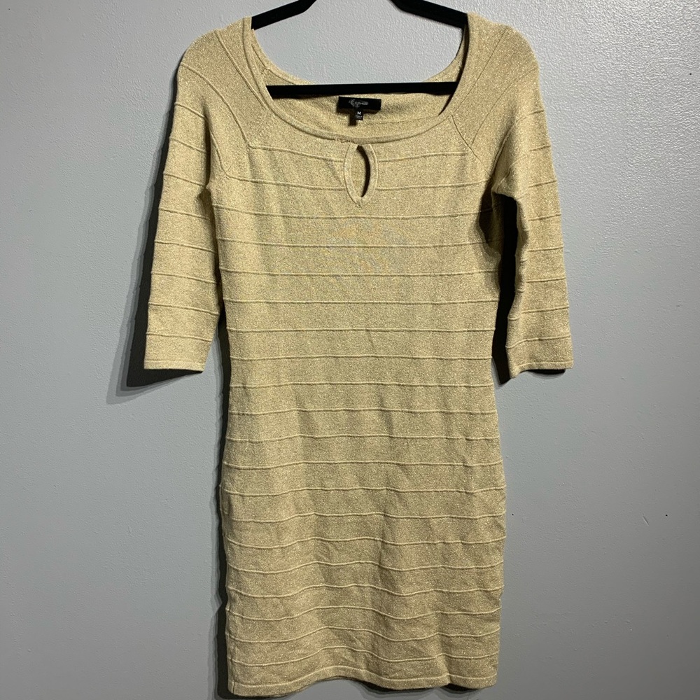 Sparkly Gold Dress